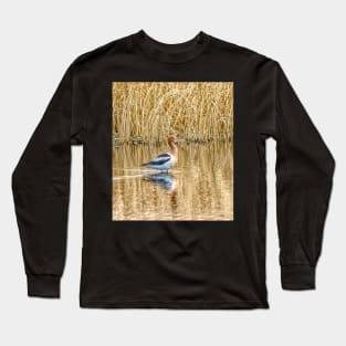 Migrating American Avocets Long Sleeve T-Shirt